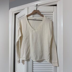 perfectwhitetee Cream 100% Cotton
Long Sleeve Tee